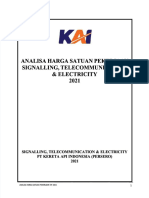 PDF Draft Analisa Harga Satuan Pekerjaan Kai Ste 2021 - Compress