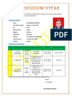 CV Muhammad Ridwan