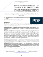 Cambios EKG en EVC Hemorragico y Su Correlación Con El Pronostico