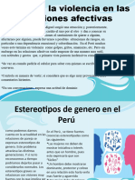 Evitando La Violencia en Las Relaciones Afectivas