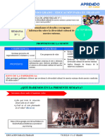 I Experiencia de Aprendizaje - Act 1 - Semana 1 Vi Ciclo