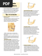 Resumo - Movimentos Mandibulares