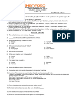 Social Studies Annual Exam 6