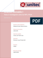 Analisis Contable - Tarea Investigacion Sobre Las NIFF