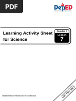 Q2 - WS - Science 4 - Lesson 7 - Week 7