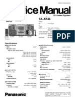 Panasonic Sa-Ak48 Sc-Ak48 SM