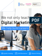 IElevate Digital Marketing Course Brochure 2024