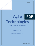 Agile Technologies-Notes