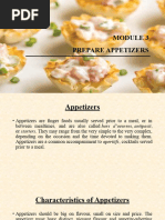 Module 3 Appetizers