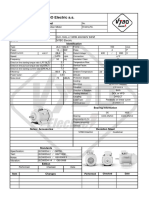 Datasheet Electric Motor 15kw 2LC160L 4