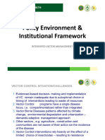 12j - IVM Policy and Institutonal Framework