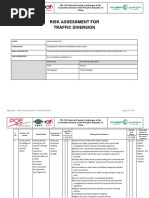 Risk Assessment For Traffic Diversion