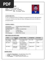 Govind - Taware Resume