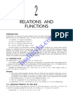 Relations AND Functions: Equality of Ordered Pairs