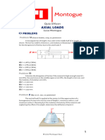 Axial Loads Solved Problems