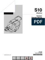 Tennant S10 User Manual