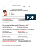 Prueba de Sintesis Ciencias Naturales Septimo Ano