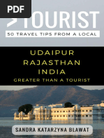 Sandra Katarzyna Blawat - Udaipur Rajasthan India - 50 Travel Tips From A Local (2018, CZYK Publishing)