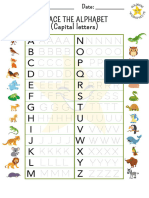 Tracealphabeta-Z On One Page Capital Letters Compressed