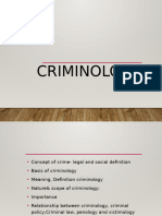 Criminology 1