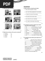 Champions Level 1 Unit Test 3 B