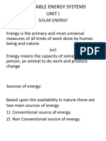 JNTUA Renewable Energy Systems - PPT Notes - R19