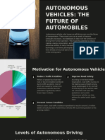 Autonomous Vehicles The Future of Automobiles