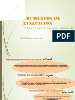 Instrumentos de Evaluacion