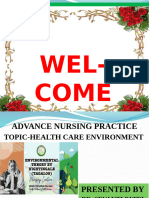 ON Health Care Environment, Advance Nursing Practice