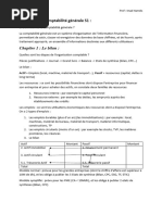 Résumé de La Comptabilité Générale S1