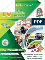 Convocatoria Bolivia Produce 2024