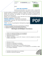 7º Grado Desarrollo Personal y Social Docente 02 Al 06 de Agosto