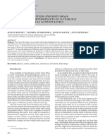 Self-Efficacy, Self-Esteem and Body Image As Psychological Determinants of 15-Year-Old Adolescents' Physical Activity Levels