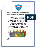 Plan de Comite de Gestión Pedagógica-2023