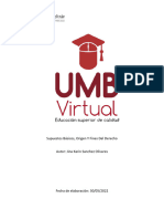 Unidad Didáctica 1 Supuestos Básicos, Origen y Fines Del Derecho.-1