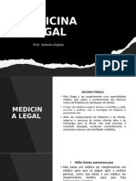 Medicina Legal - Aula 1