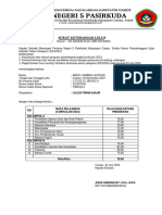 Surat Keterangan Lulus