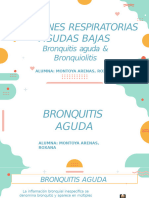 IR Bajas - Bronquitis Aguda, Bronquiolitis