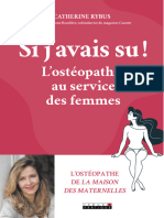 Si J'avais Su !: L'ostéopathie Au Service Des Femmes