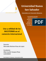 Ensayo Incoterms