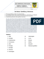 Actividad Genética y Herencia Inc Noveno