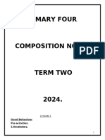 P.4 Composition Notes Term 2,2024