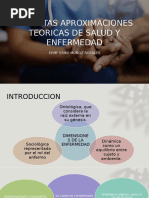 Distintas Aproximaciones Teoricas de Salud y Enfermedad