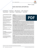 10attachment, BL and Tooth Loss