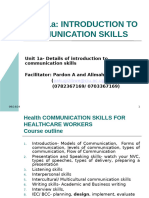 1a Introduction To Communication Skills