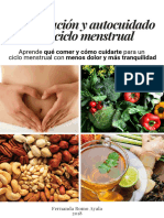 Alimentación y Autocuidado en El Ciclo Menstrual