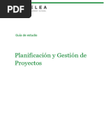 Información Curso Planificacion y Gestion de Proyectos OSTELEA