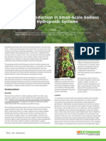 Leafy Crop Production in Small-Scale Soilless and Hydroponic Systems Authors Natalie Bumgarner, Robert Hochmuth