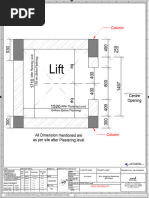 Lift Pit Detail