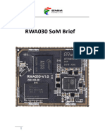 RWA030 SoM Board Brief